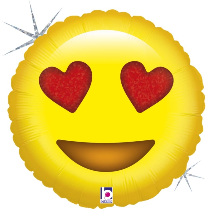 Globo Emoji Love 