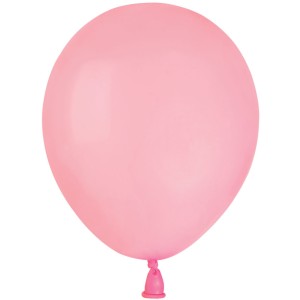 50 Globos Rosa Caramelo Mate 13cm