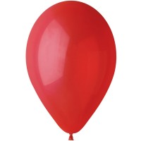 10 Globos Rojo Mate 30cm