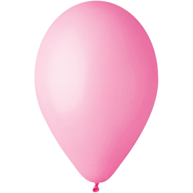 10 Globos Rosa Mate 30cm 