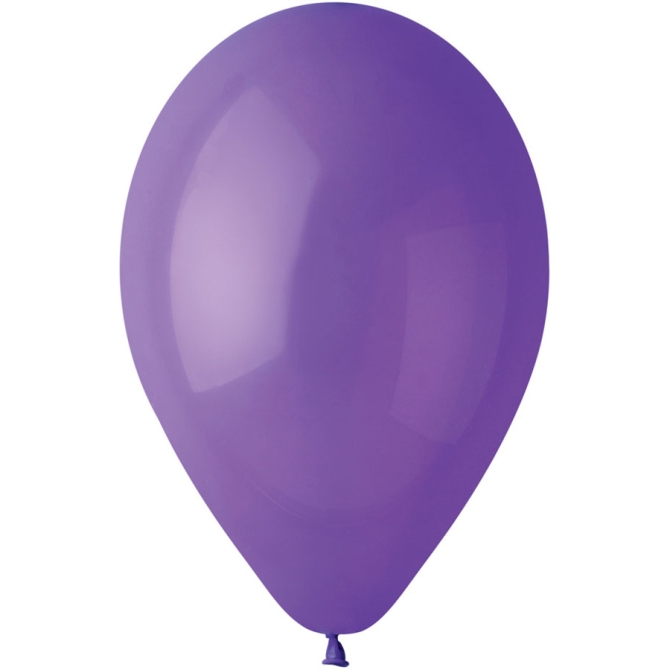 10 Globos Morado Mate 30cm 