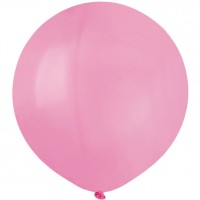 10 Globos Rosa Mate 48cm