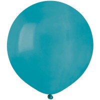 10 Globos Turquesa Mate 48cm