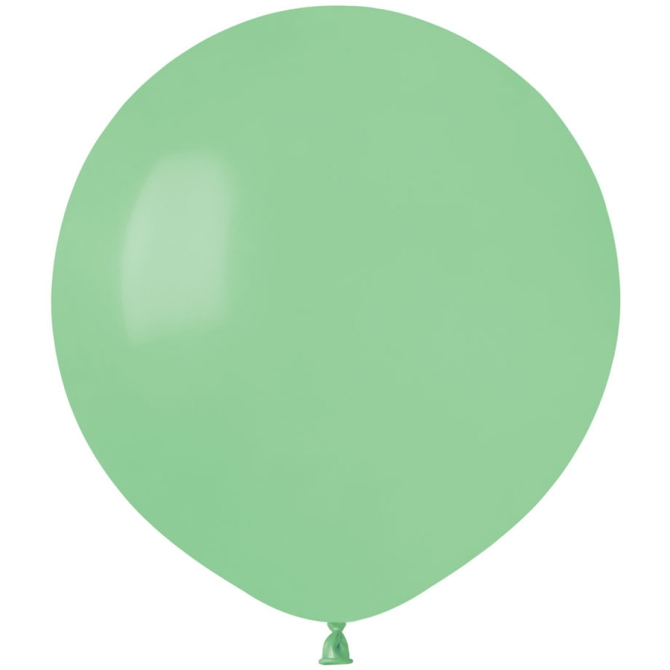 10 Globos Verde Menta Mate 48cm 