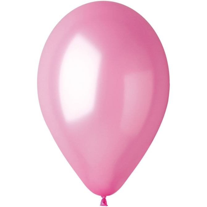 10 Globos Rosa Perlado 30cm 