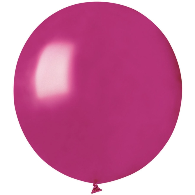 10 Globos Perla Burdeos 48cm 