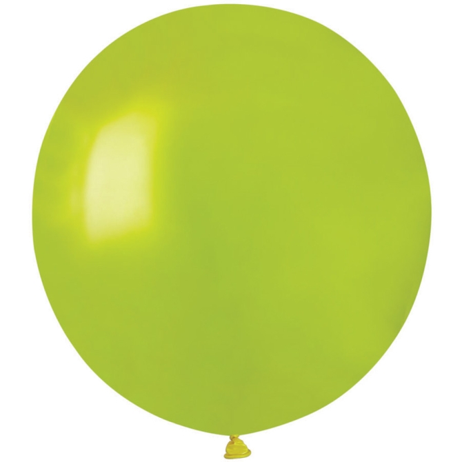 10 Globos Verde Ans Perla 48cm 