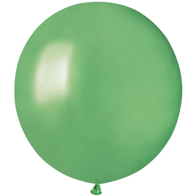 10 globos perla verde menta 48cm 