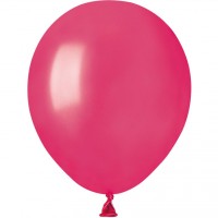 50 Globos Fucsia Perlado 13cm