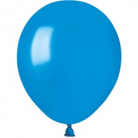 50 Globos Azul Perlado 13cm