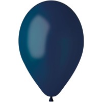 10 Globos Azul Marino Mate 30cm