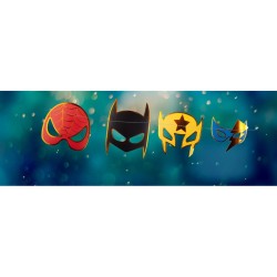 Grande Party Box Super Heroes Comics. n4