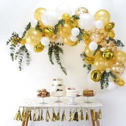 Arco Kit de 70 Globos - Oro. n3