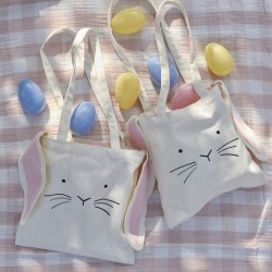 Tote Bag Pascua - Conejo. n1