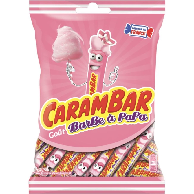 Bolsa Carambar Sabor Algodn De Azcar - 110 g 