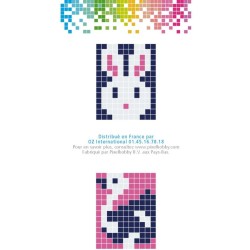 Kit de llavero Pixel Creative - Conejo. n2