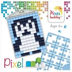 Kit de llavero Pixel Creative - Pingino. n1