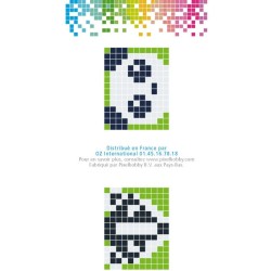 Kit de llavero creativo de Pixel - Panda. n2