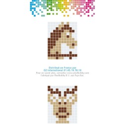 Kit de llavero Pixel Creative - Caballo. n2