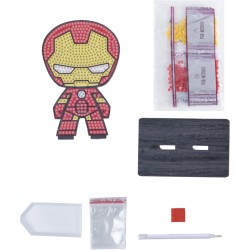 Kit de figuras de diamantes Crystal Art - Iron Man. n2