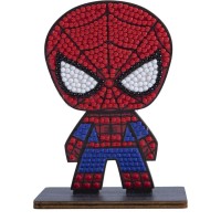 Kit de figuras de diamantes Crystal Art - Spider-Man
