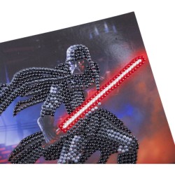 Tarjeta de diamante Crystal Art - Darth Vader. n1