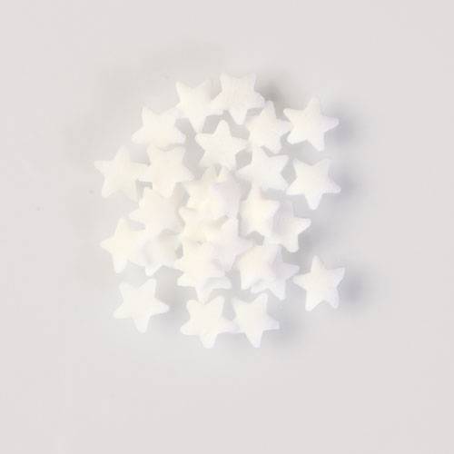 Bolsa 50g Mini Estrellas Blancas para Espolvorear 