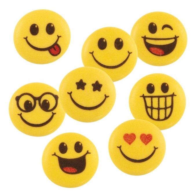 5 Decoraciones Smiley - Azcar 