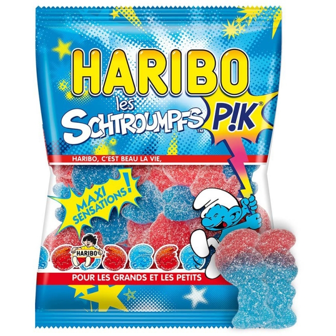 Mini Pitufo Pik Haribo - Mini bolsa 40g 