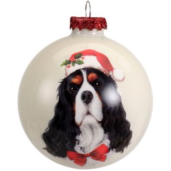 1 bola Navidad - Perro. n1