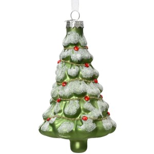 1 rbol de Navidad colgante (12 cm)