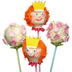 60 Cake pop sticks Sweety Tarta colores. n1