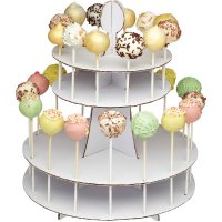 Expositor 28 Cakes Pop Classy Blanco