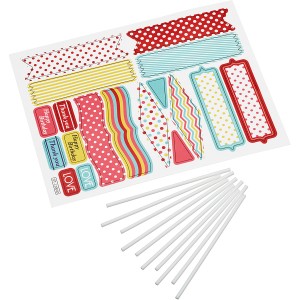 Set de 20 palillos decorativos para crear