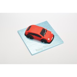 Molde coche relieve (27 cm) - Metal. n1