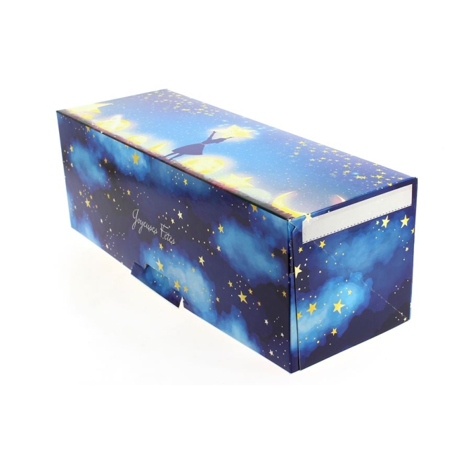 Paquete para Tronco de navidad Happy Holidays Starry Night (30 cm) - Cartn 