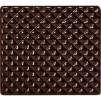 2 Troncos Relieve 9 cm - Chocolate Negro
