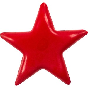 5 Estrellas Rojas Pequeas (2,5 cm) - Chocolate Blanco