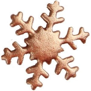 6 Escamas Pequeas de Bronce (2,5 cm) - Azcar