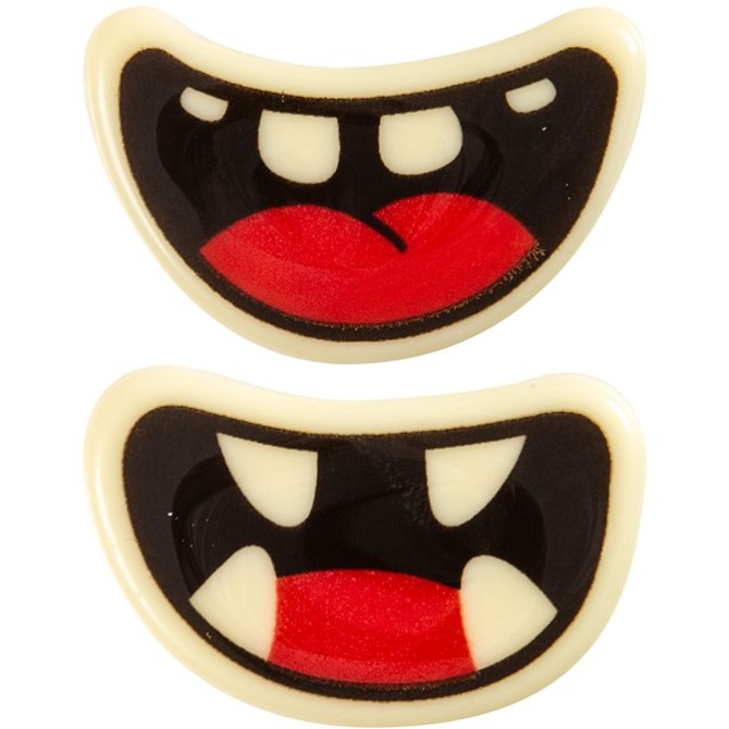 2 Sonrisas 4, 5 cm - Chocolate Blanco 