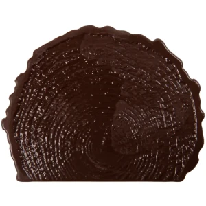 2 Puntas de Tronco de rbol 10 cm - Chocolate