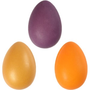 3 Huevos 3D (3,8 cm) - Chocolate Blanco