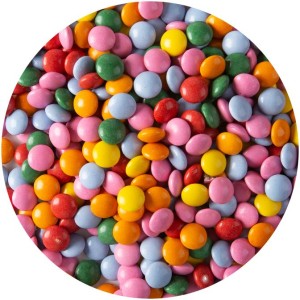 50g de Mini Confeti ( 0,8 cm) - Chocolate