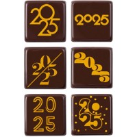 4 Obleas 2025 (3 cm) - Chocolate Negro