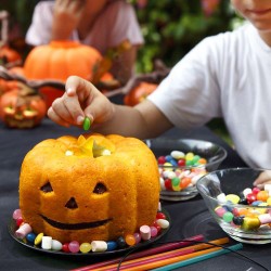 Molde Calabaza 3D - Halloween. n2