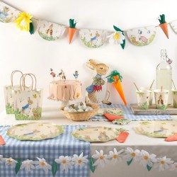 8 Platos de Peter Rabbit en el jardn. n2