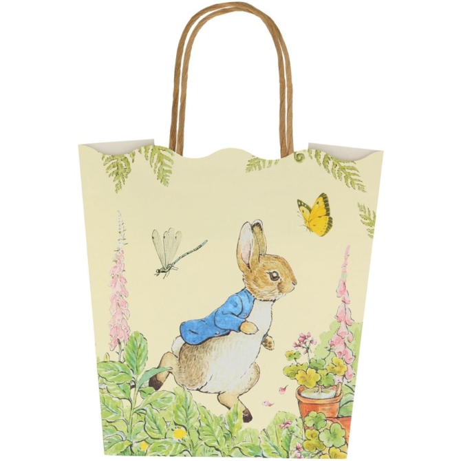 8 Bolsas de regalo Peter Rabbit en El Jardn 