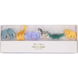 6 Velas Animales salvajes. n1