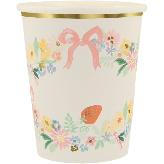 8 Vasos Florales Conejo 