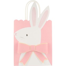 8 bolsas de regalo Pastel Happy Easter. n3